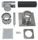 Vaillant-Basis-Anschluss-Set-DN-200-PP-an-Abgas-DN-200-PP-Schacht-0020095534 gallery number 1